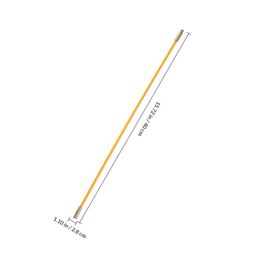Varillas de fibra de vidrio de 33 cm y cinta de pescado para cables 3