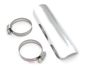 Amazon.com: Universal Motorcycle 7 Chrome Exhaust Heat Shield : Automotive