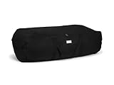 Covermates Keepsakes Garland Duffle Bag - Durable Polyester, Reinforced Handles, Fits up to 25 Foot Garland Depending on Thickness - Holiday Storage, Black