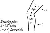 Bort Orthopedics 114460 Knee Bandage with Articulated Joint, Knee Brace, Patella Instability, Made in Germany (Silver, XLarge Right)