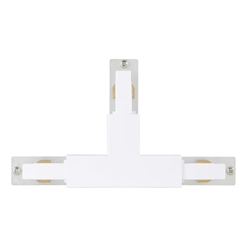 Eglo Accesorios para sistema Easy Track, conector en T para carril de plástico blanco