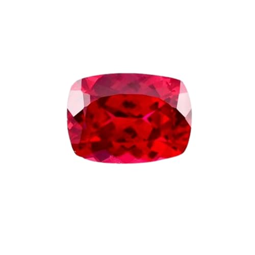 Pierre précieuse naturelle Mogok en coussin pour création de bijoux