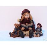 Boyds Bears Megan avec Elliot et Annie cadeau idéal pour passionné de peluches
