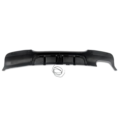 Diffuseur arrière E90 E91 noir sport avec lumière pour BMW Série 3 2005-2012