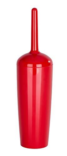Wenko Cocktail Escobillero, Poliestireno, Rojo, 10x10x38 cm