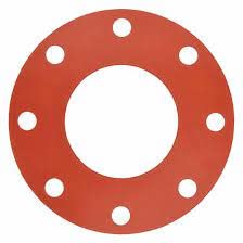 Flange Gasket, Full Face, 8 in, Silicone