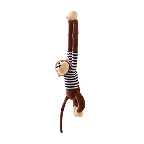 THINCAN Lindos animales de peluche mono juguetes de peluche para niños juguetes para coche creativo decoración del hogar regalos de cumpleaños de Navidad para niños