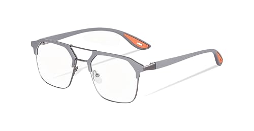 Image of Blue Light Filter Glasses Unisex Computer Eyewear for Men and Women Anti Glare Screen Protection Glasses for Laptop Mobile Gaming Work Reading Digital Eye Strain Relief Spectacles