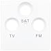Produktbild REV Studio, Abdeckung Antennendose (TV/SAT/RF),
