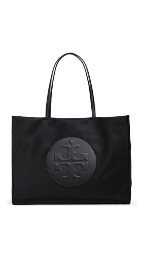 Tory Burch Women's Ella Tote, Black, One Size