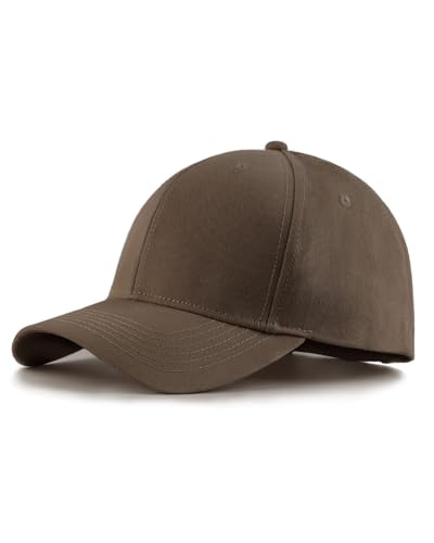 Image of Zylioo Oversize Baseball Cap XXL Big Head Hats for Men Large Dad Hats High Crown Structured Cap Adjustable 22 inch-25.5 inch