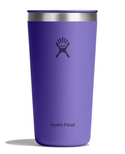 Hydro Flask All Around Tumbler Press-In Lid, Insulated Travel Mug, Stainless Steel Coffee Cup 20 Oz Utopia Purple - image 1