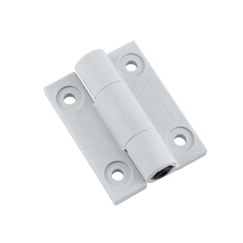 Black Plastic Damping Torque Hinge Industrial Medical Equipment Can Stop and Position Hinges at 270 Degrees Freely 1Pcs(White)