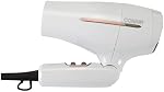 Conair 420NC Worldwide Travel Hair Dryer with Smart Voltage Technology, 1875 Watt | 1875W Dual Voltage Foldable Travel Hair Dryer, for All Hair Types, White, 420L