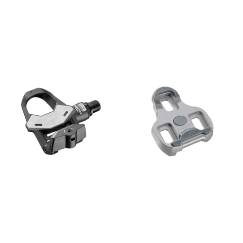 Image of LOOK Keo 2 Max Carbon Pedal, Black & Keo Cleat with Gripper, 4.5 Degree - Grey