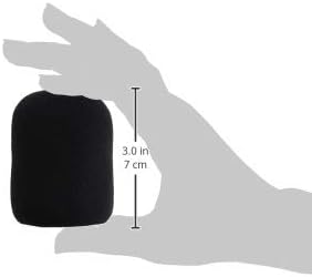 OnStage Foam Ball-Type Mic Windscreen (Black)