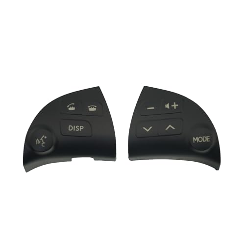 Rldym 1 Pair Steering Wheel Volume Control Switch Button Left and Right Side 84250-33190-C0 for Lexus ES350 2006-2012