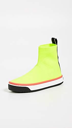 Marc Jacobs Women's Dart Sock Sneaker, Yellow, 35 M EU (5 US) | Image 1