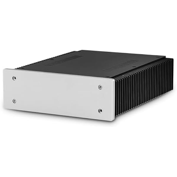 Nobsound Aluminiowa obudowa wzmacniacza / obudowa HiFi DAC / Preamp PSU Case/zestaw wzmacniacza pusta obudowa DIY Box House with Heatsink Hole Size 212 x 70 x 257 mm