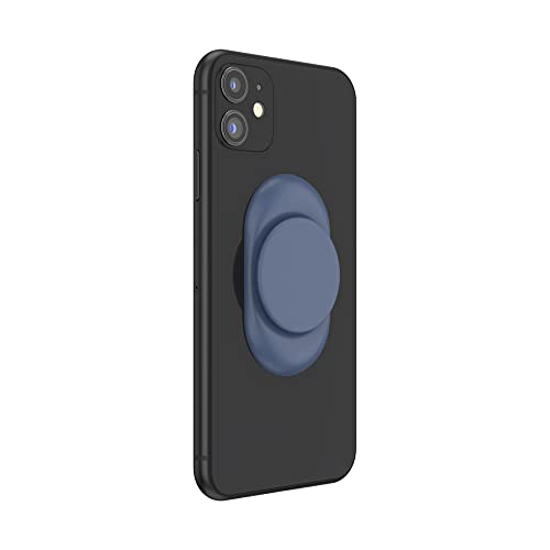PopSockets: Bolso PopGrip com parte superior intercambiável para telefones e tablets – Sensação azul