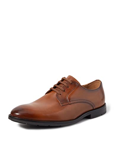 Image of Clarks Men's Derbys, Brown (Tan Leather Tan Leather), 6.5 UK