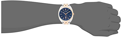 CITIZEN Stainless Steel Quartz Analog Blue Dial Men Watch-Bi5096-53L, Rose Gold Band - Image 6