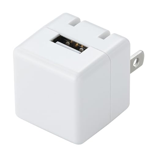 5W キューブ型AC充電器(MPA-ACW01WH)を評価!|