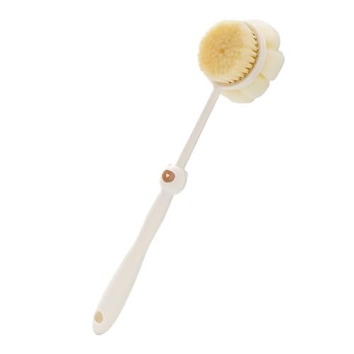 Cepillo De Ducha - Fuerador De Carrocería De Mango Largo | Soft Birstles Bath Body Cepillo | Cepillo De Depuración De La Espalda De La Piel Profunda | Exfoliante De Ducha De Doble Cara Para Mujeres, H