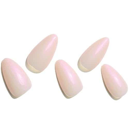 GLAMERMAID Nude Pink Press on Nails Kit de unhas postiças ...