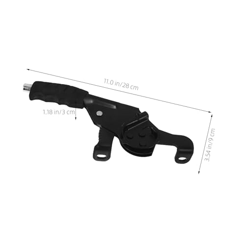Palanca de freno delantera negra de acero y ABS para motos y triciclos eléctricos 3