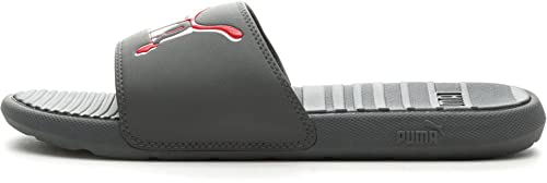 PUMA Mens Cool Cat Leap Logo Slide Casual Sandals Casual - Grey