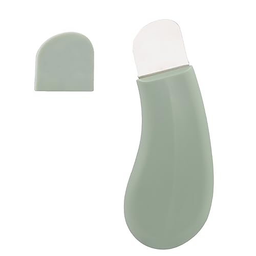 DABAOOU Blackhead Remover Tools Nose Scraper Pore Cleaner Silicone Nose Blackhead Remover Skin Scraper for Face Women Men Metal Extractor Plastic Blackhead Shovel