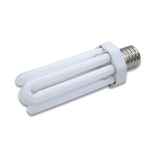 65W Cfl Bulb E39 Mogul Base Fluorescent Bulb By Lumenivo - Incandescent 300W Equivalent Cfl Quad Tube 4U 65W For Security Lighting Fixtures - 6500K Daylight - 1 Pack #TOP2