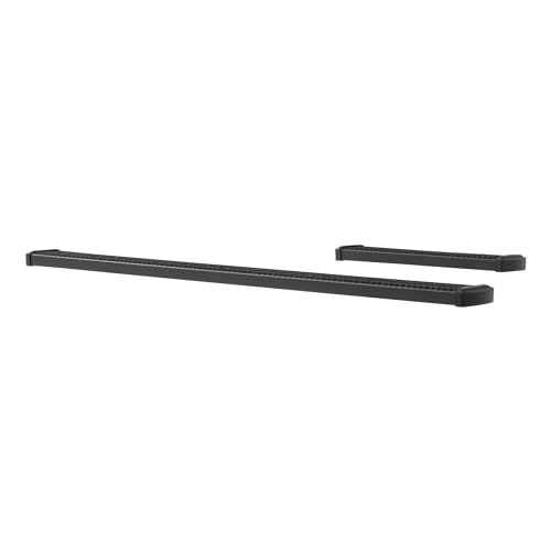 LUVERNE Grip Step 7 pulg Pasos Laterales Aluminio Negro miniatura 2
