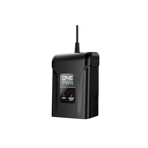 Vax Genuine OnePWR Slide Charger, Over-Charge, Short Circuit and Reverse Polarity Protection, Black