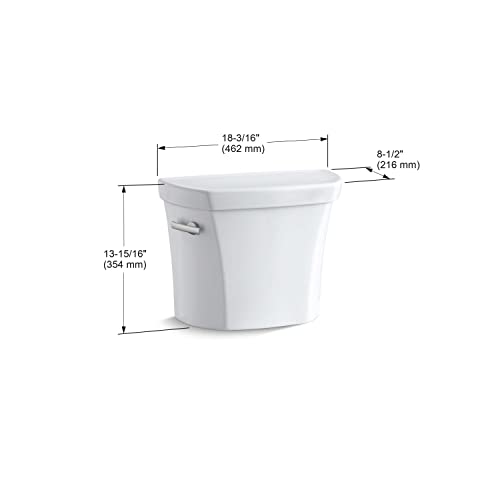 Wellworth 1.28 GPF Single Flush Toilet Tank Only in White - image 6
