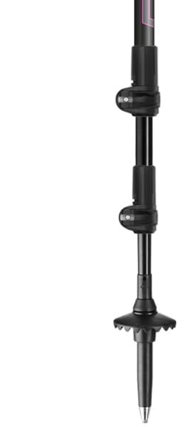 Bastones telescópicos Leki Peak 3 de montaña ajustables 100-135cm 3