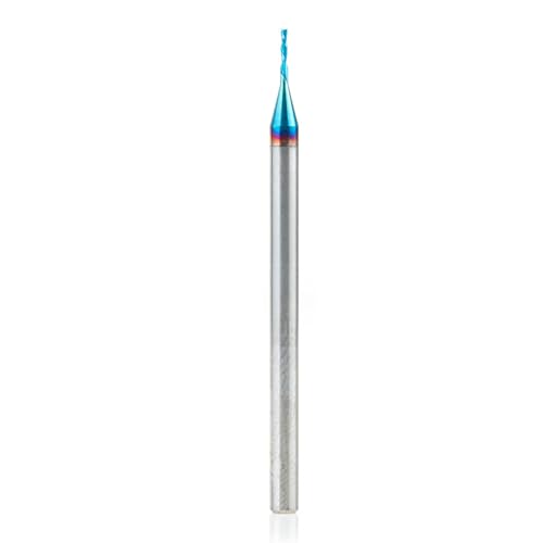 Image of Amana Tool Solid Carbide Spektra Extreme Tool Life Spiral Plunge Router Bit Down-Cut, 46229-K, 1 /32 Dia x 1 /8 x 1 /8 CH Inch Shank 2 Inch L