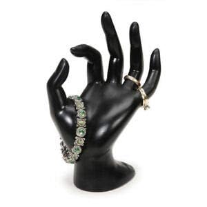 Image of morel MANNEQUIN OK HAND FINGER JEWELLERY GLOVE RING BRACELET DISPLAY STAND HOLDER MANNEQUIN PACK 2.(7INCH, BLACK)