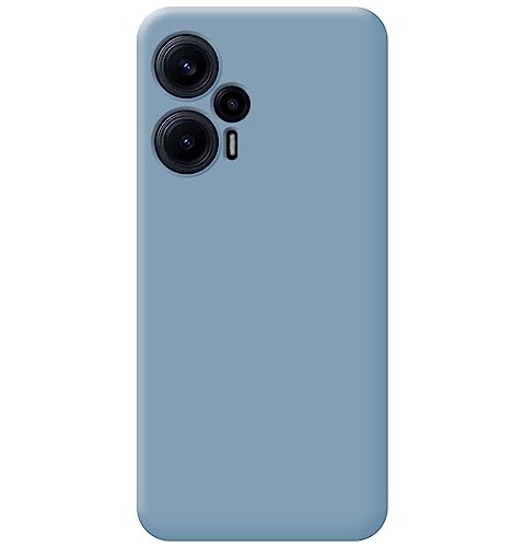 Tumundosmartphone Silicone Liquid Ultra Soft Case for Xiaomi Little F5 5G Blue - Image 2