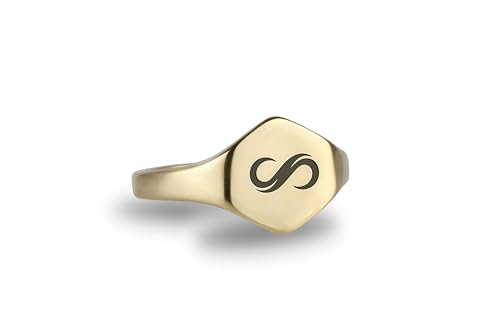 Bague infini personnalisée le cadeau idéal avec gravure pour des moments uniques