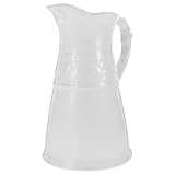 Vase extra large en forme de pichet à lait : ce vase mettra en valeur vos fleurs et leur donnera une plus délicate, pour un bel effet décoratif