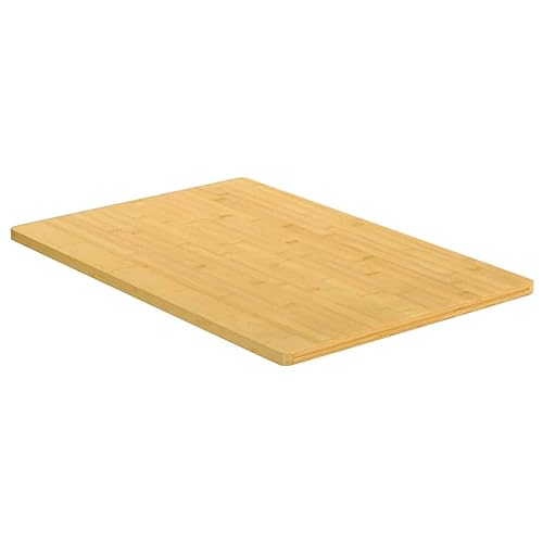 Image of Bamboo Desk Table Top, Universal Solid One-Piece Table Top Suitable for Coffee Tables, Side Tables, Bar Tables, Telephone Tables, Console Tables, 23.6 inchx39.4 inchx0.6 inch,-369