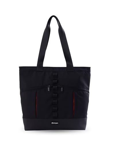 Image of CarryPro Tote Bags-Stylish Shoulder Handbag for Women-Exotic Office & Travel Side Bag-Lightweight Design with Trolley Sleeve Handbags- Gift for Men & Women-Unisex