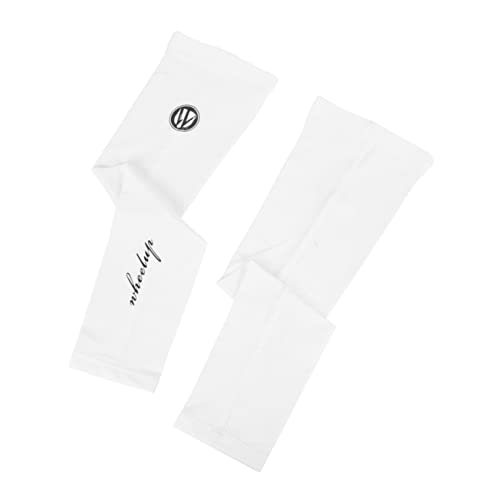 Milisten 1 Par manga de brazo de seda de hielo Guantes sol ultravioleta Gel Máscaras comodas protección solar mangas universales UV blcok mangas protectoras de la piel para conducir