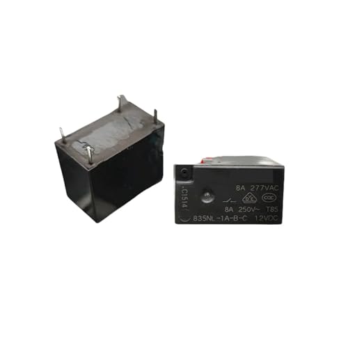 Relais 835NL-1A-BC-12VDC 8A micro-relais 4 broches pour carte électronique PCB