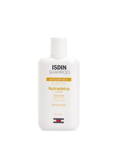 Isdin Nutradeica Champú Anticaspa Seca, Reduce la caspa y Alivia el Picor del Cuero Cabelludo 1 x 200ml
