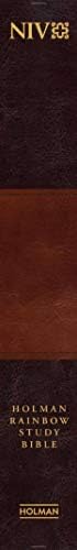 NIV Rainbow Study Bible, Saddle Brown LeatherTouch: New International Version, Saddle Brown, LeatherTouch