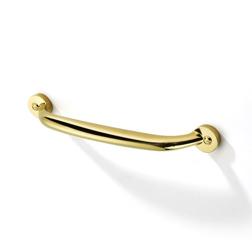 TUNNY 10 Pack Kitchen Cabinet Handles-4"/102mm Screw Spacing Polished Gold Furniture Hardware Handles Drawer pulls for Kitchen Cabinets Bedroom Cabinet Pulls