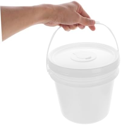 Toddmomy 2pcs Portable Plastic Wet Tissue Wipes Container with Lid 4l 5l Capacity, Single Handed Tissue Extraction, Stylish Design for Office and Backpack Use - 3